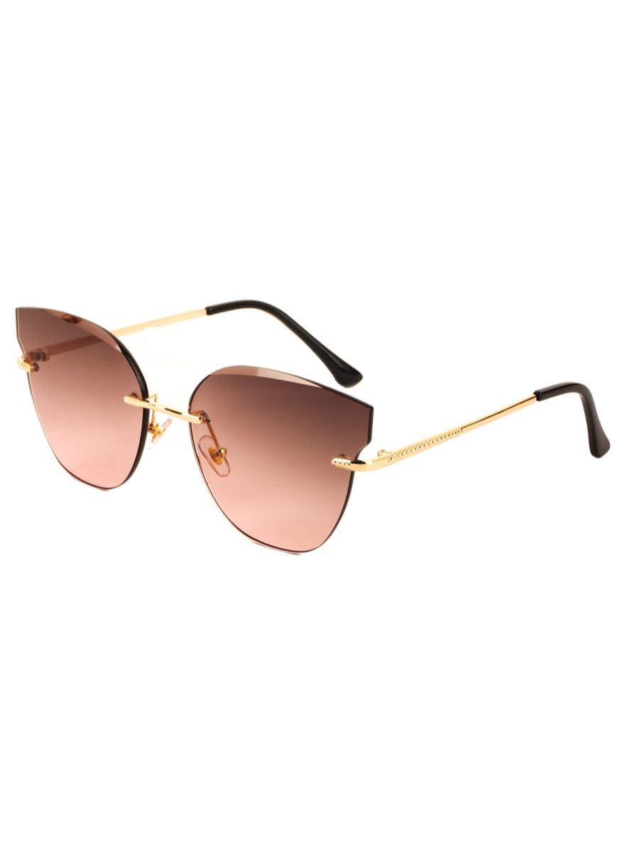 Солнцезащитные очки Keluona 58081 Розовые Коричневые