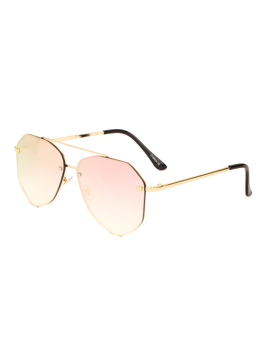 Солнцезащитные очки Keluona CF2826 Розовые Золотистые