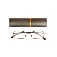 Готовые очки BOSHI A006 Серые (Ручка широкая) (-9.50)