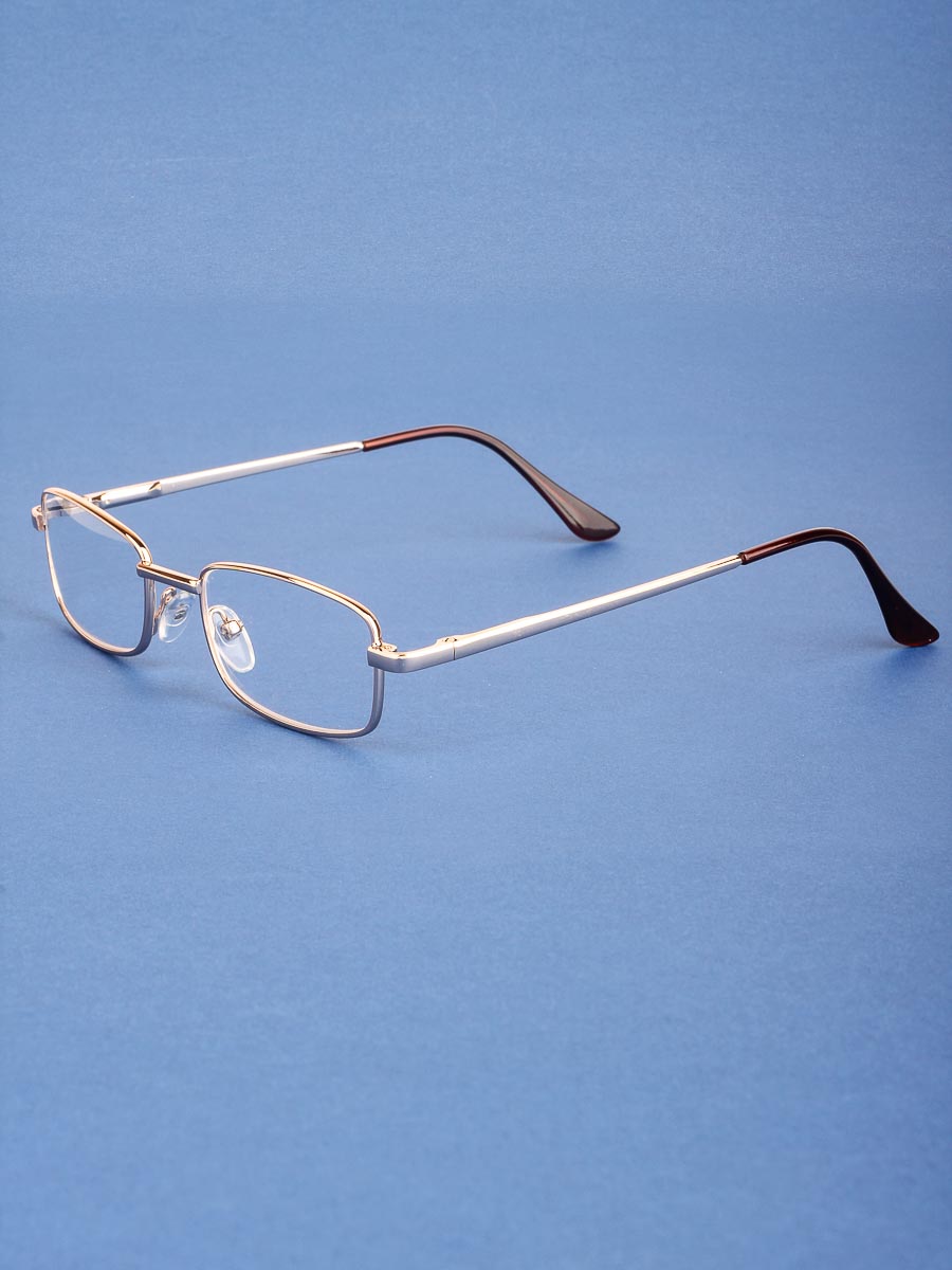 Готовые очки Farsi A9292 золотистые РЦ 58-60